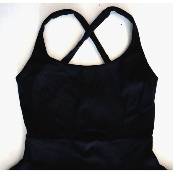 FP Movement OB1227782 Women's Sz XS Black Righteous Runsie One-Piece Romper - Picture 3 of 15